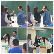 제34회 전남장애인체전 태권도 종목 메달 수여식 진행